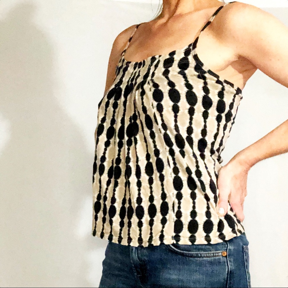 NY & CO XS Printed Tank Top 100% Cotton